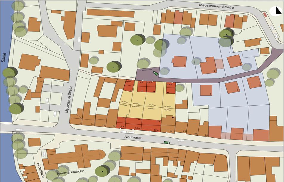 Rahmenplan, Neumarkt Merseburg