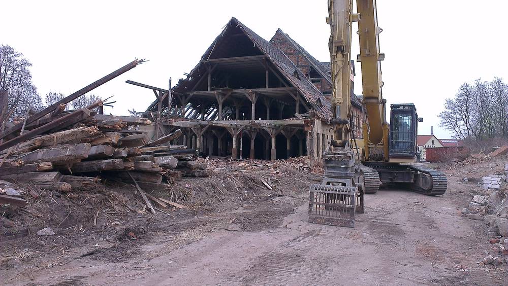 Abbruch Salinegelände, Bad Dürrenberg